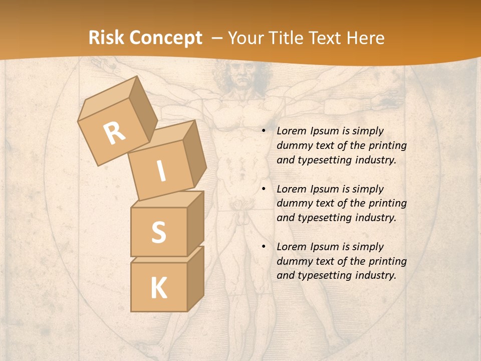 Solution Illustration Anatomy PowerPoint Template