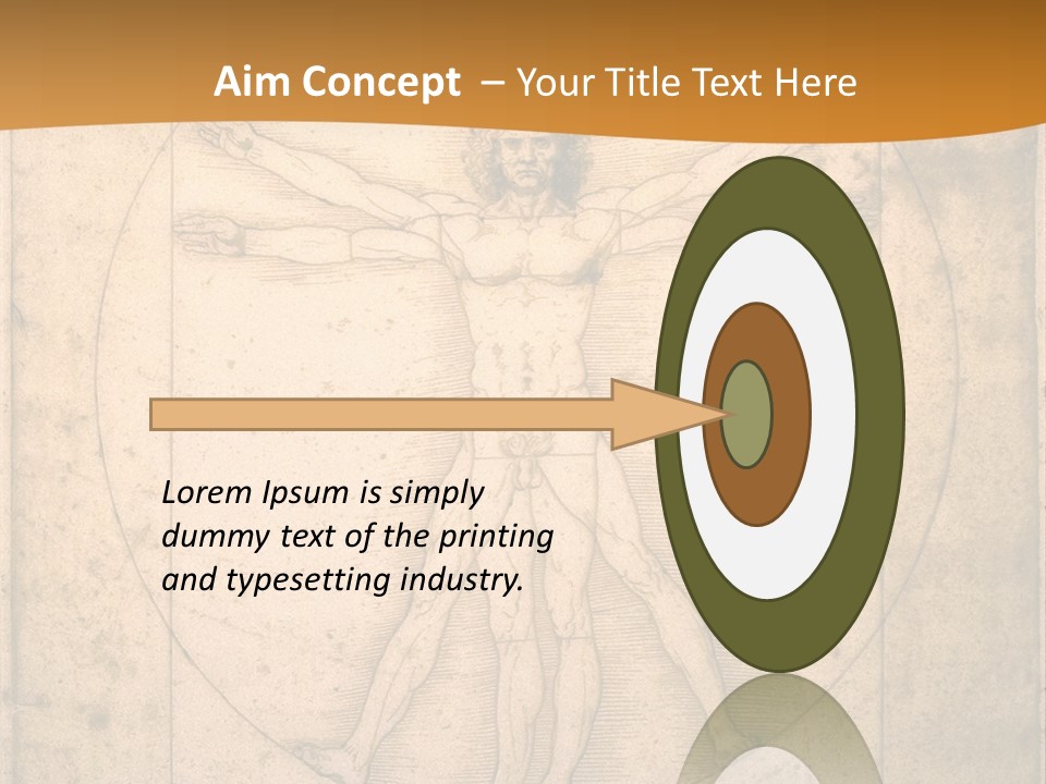Solution Illustration Anatomy PowerPoint Template