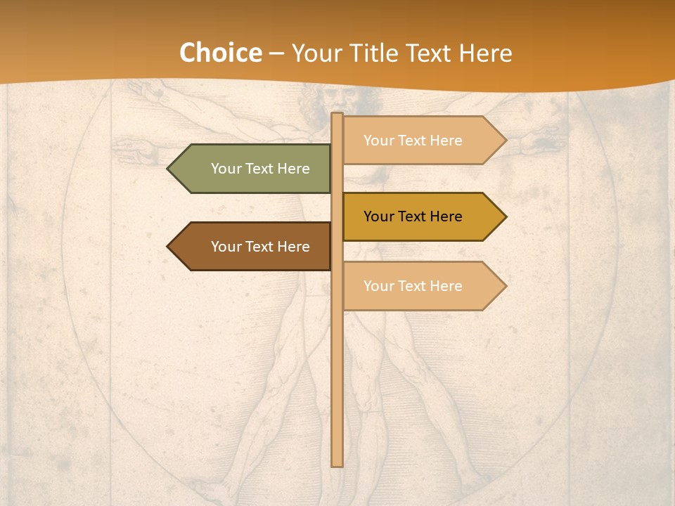 Solution Illustration Anatomy PowerPoint Template