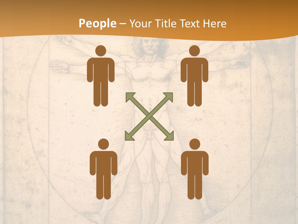 Solution Illustration Anatomy PowerPoint Template