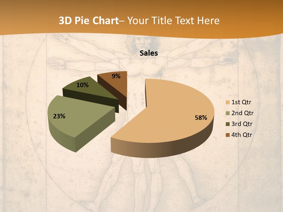 Solution Illustration Anatomy PowerPoint Template