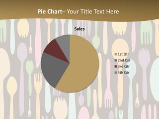 Kitchen Cutlery Pastel PowerPoint Template