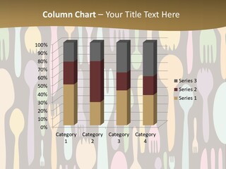 Kitchen Cutlery Pastel PowerPoint Template