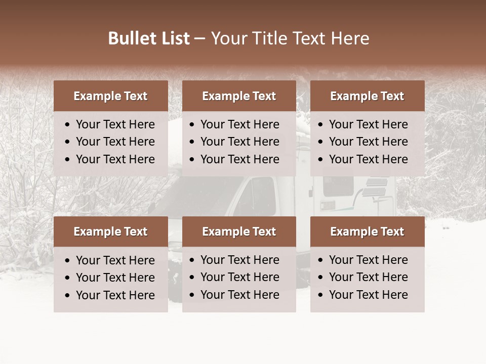Comfort Trip Hymer PowerPoint Template