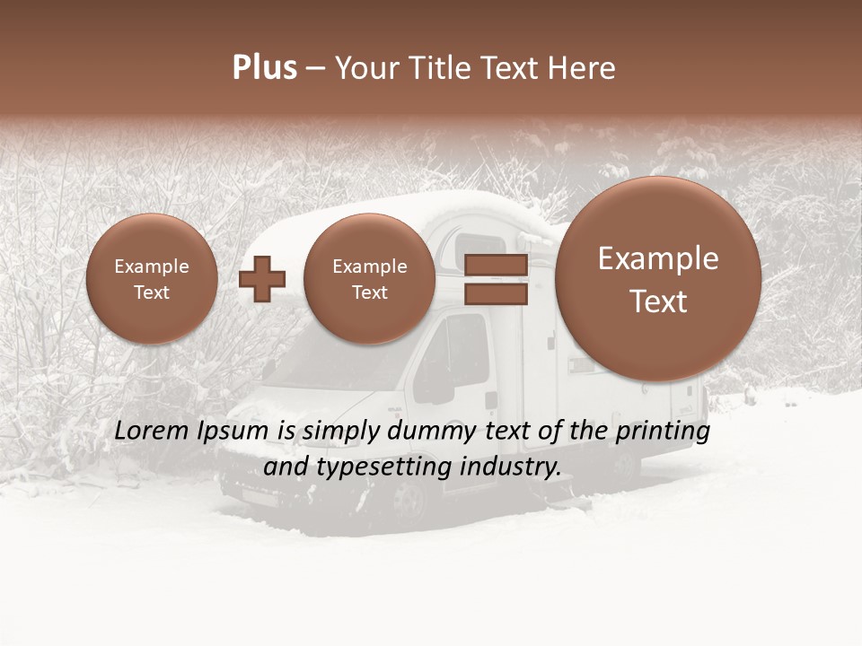 Comfort Trip Hymer PowerPoint Template
