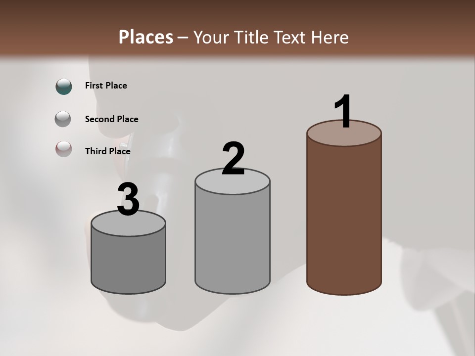 Black Police Gunman PowerPoint Template