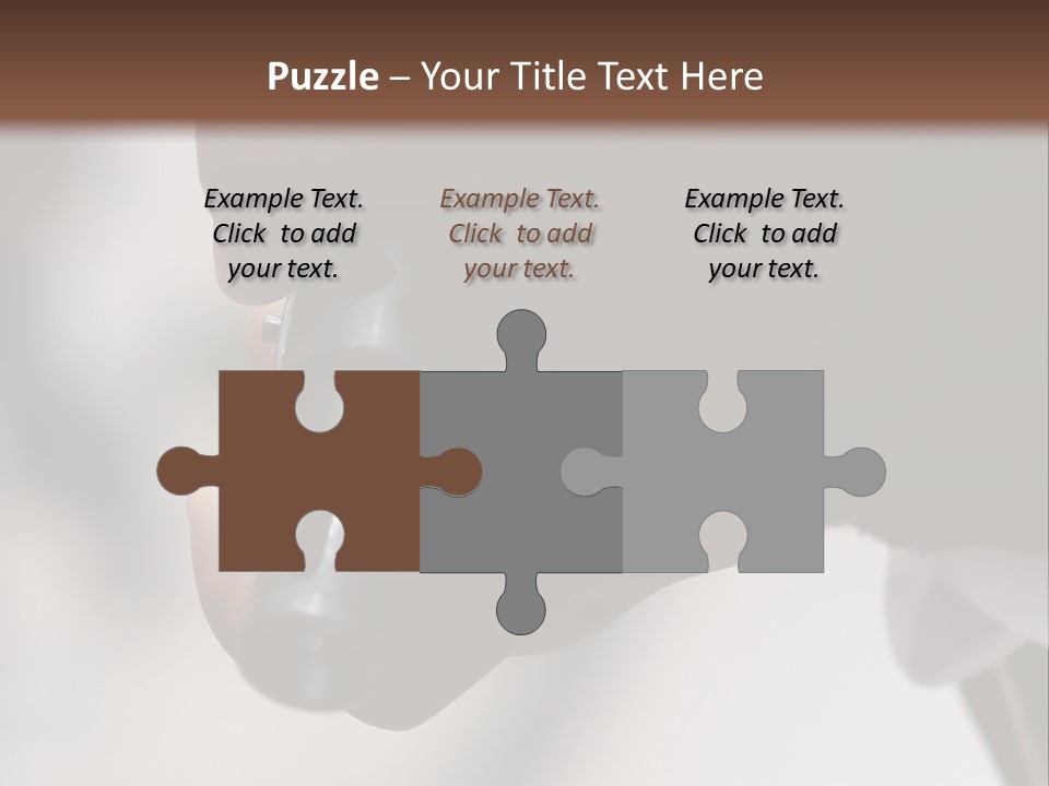 Black Police Gunman PowerPoint Template