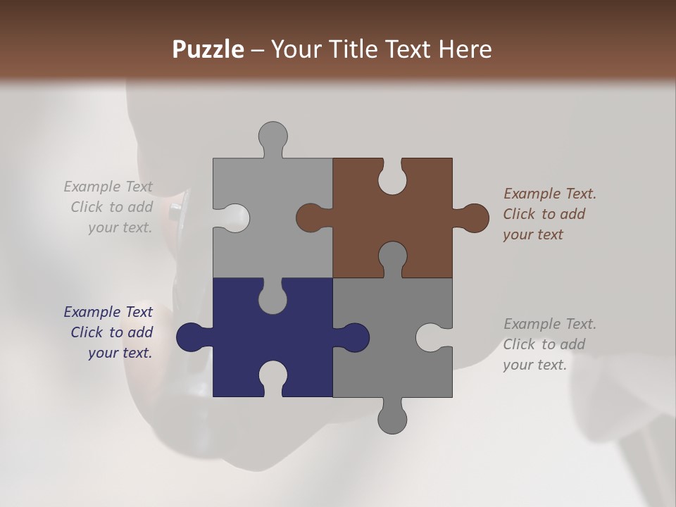 Black Police Gunman PowerPoint Template