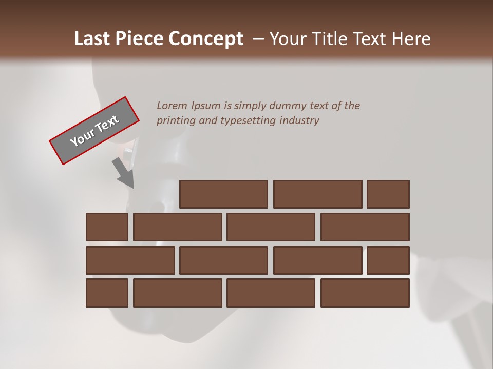Black Police Gunman PowerPoint Template