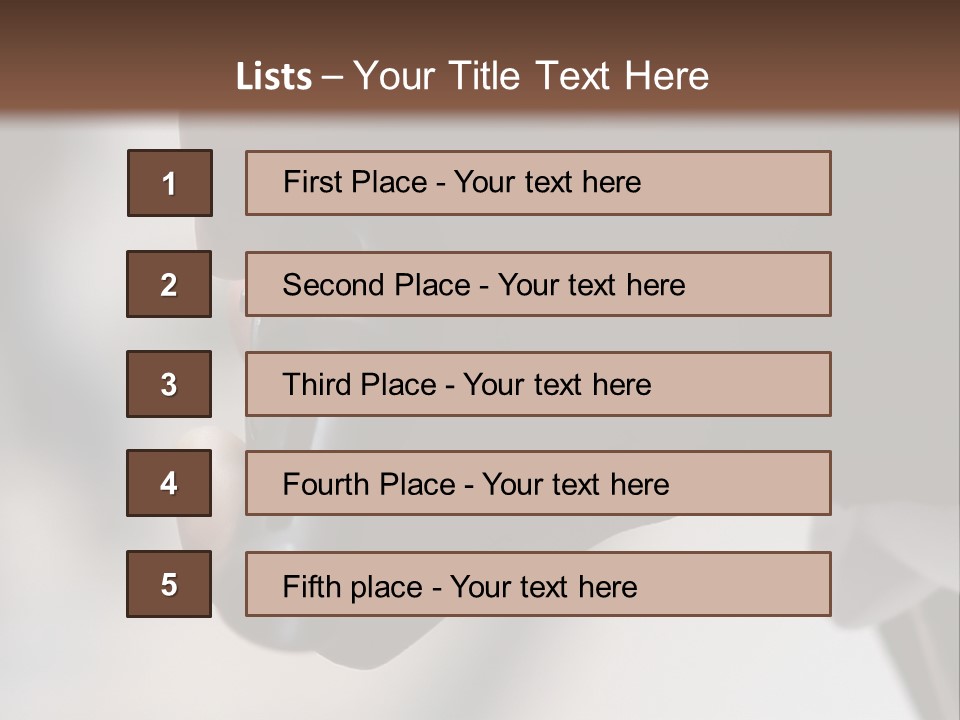 Black Police Gunman PowerPoint Template