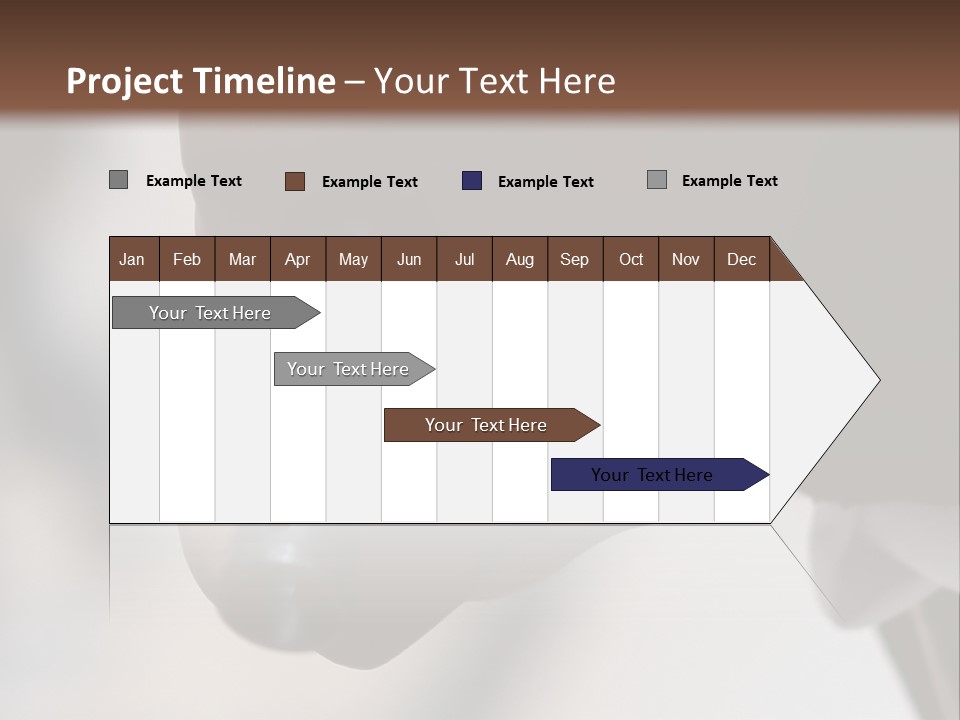 Black Police Gunman PowerPoint Template