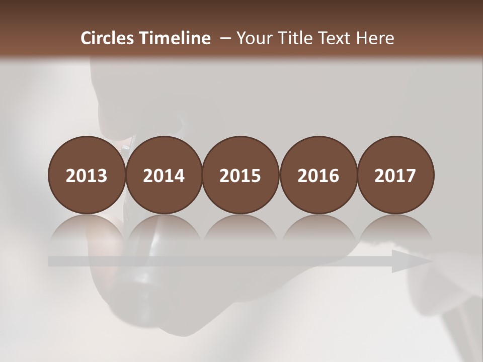 Black Police Gunman PowerPoint Template