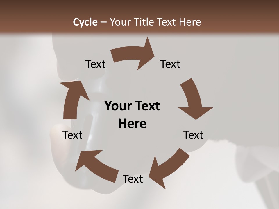 Black Police Gunman PowerPoint Template