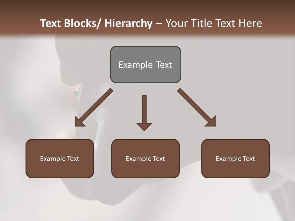 Black Police Gunman PowerPoint Template