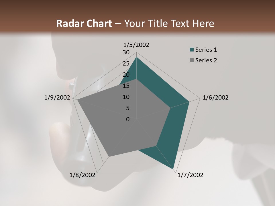 Black Police Gunman PowerPoint Template