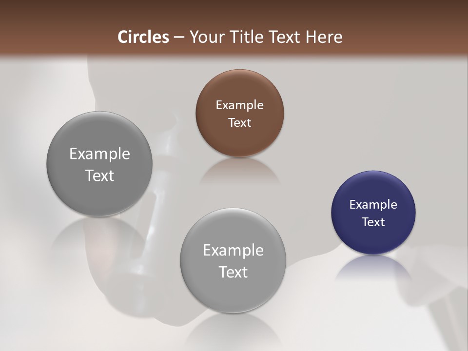 Black Police Gunman PowerPoint Template