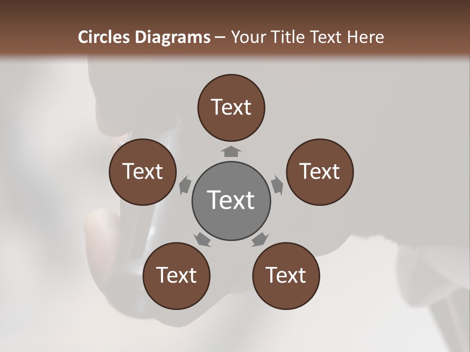 Black Police Gunman PowerPoint Template