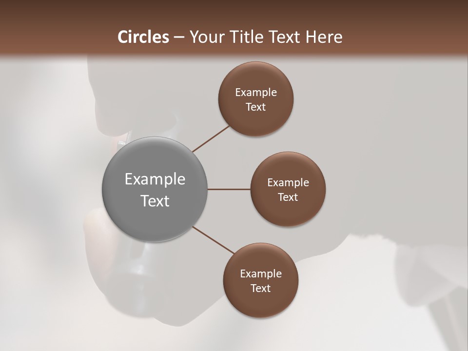 Black Police Gunman PowerPoint Template