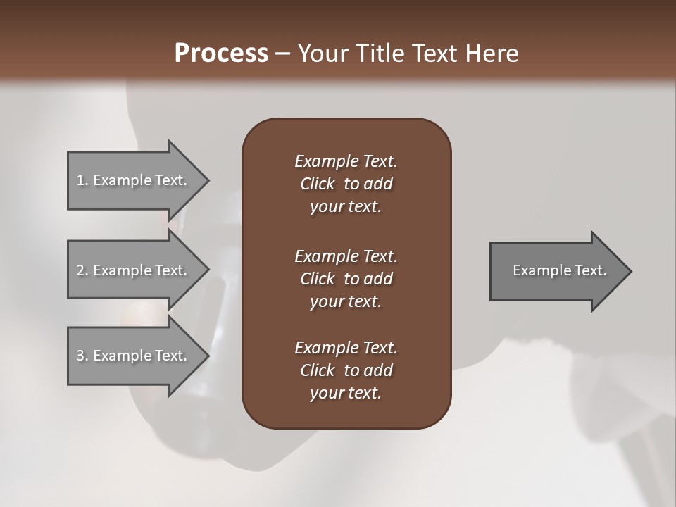Black Police Gunman PowerPoint Template
