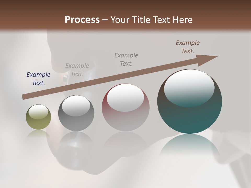 Black Police Gunman PowerPoint Template
