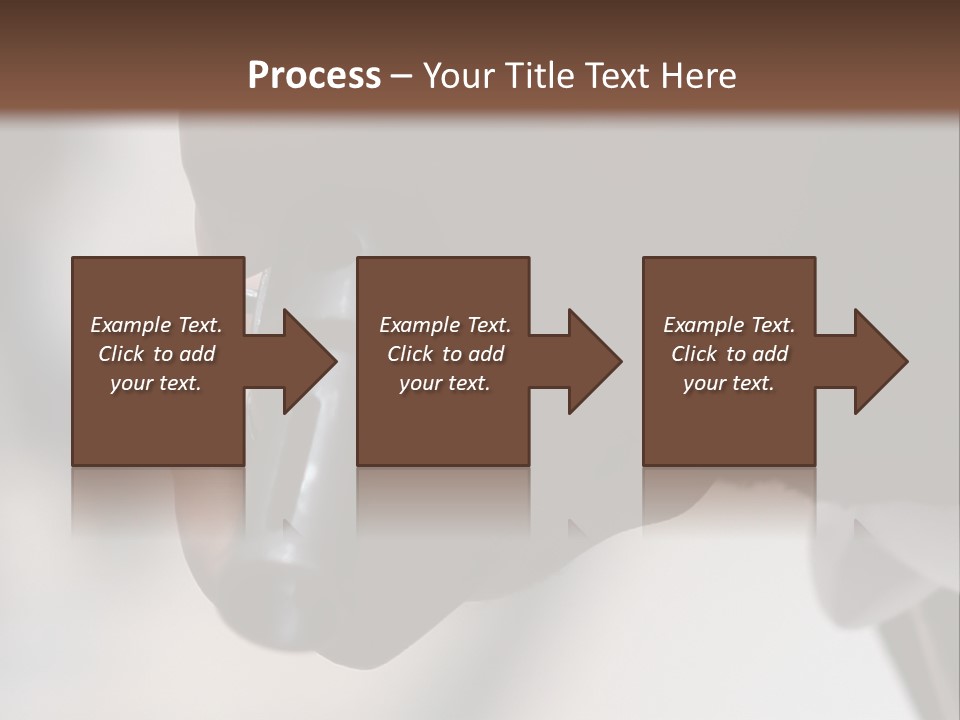 Black Police Gunman PowerPoint Template