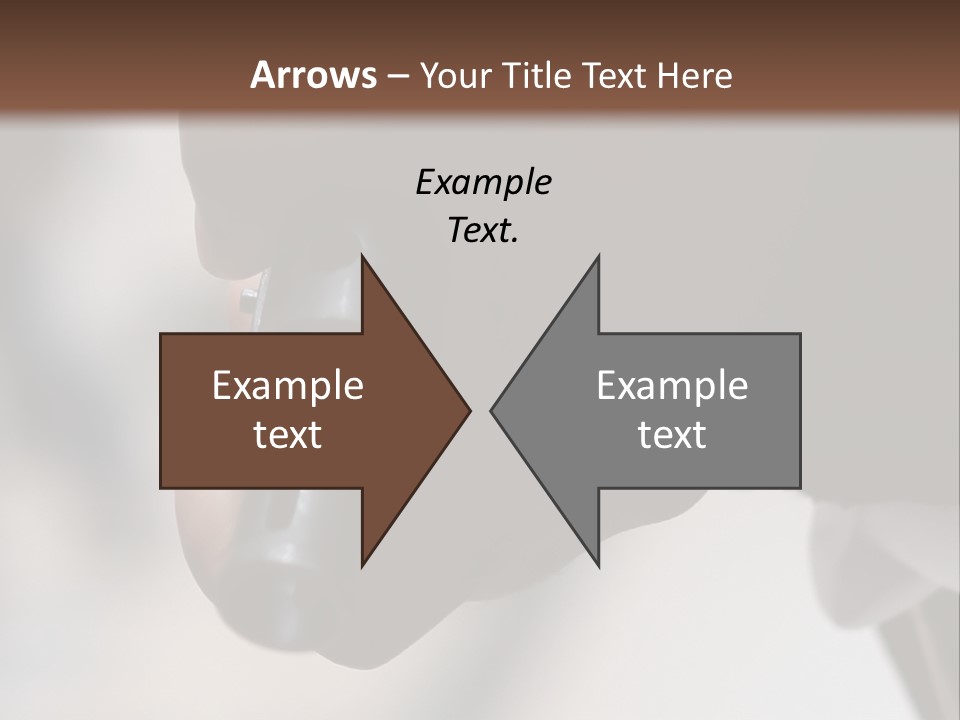Black Police Gunman PowerPoint Template