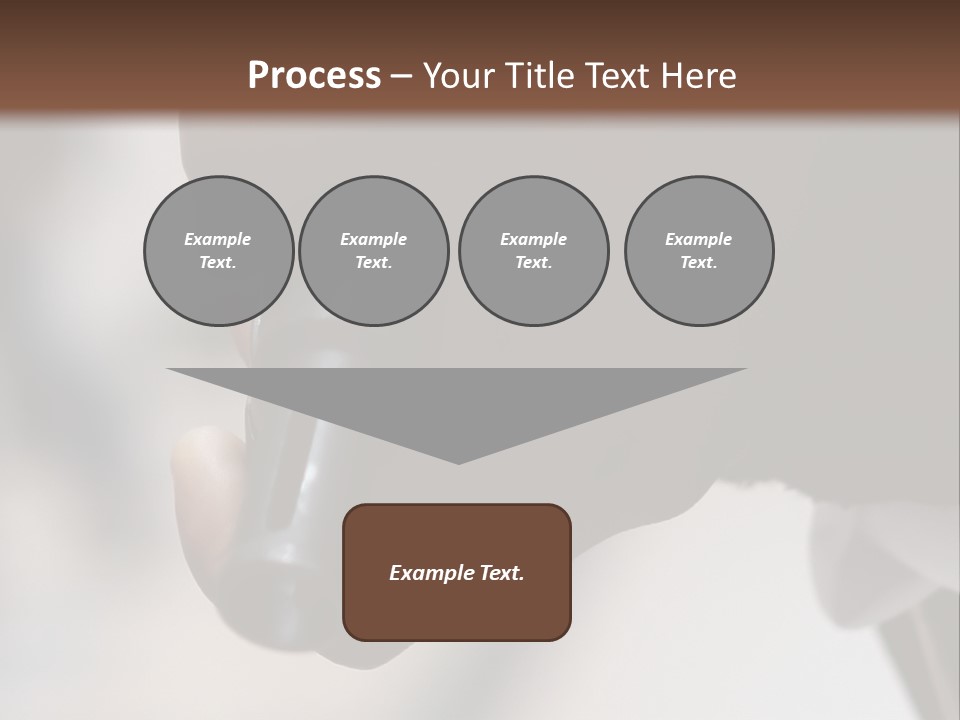 Black Police Gunman PowerPoint Template