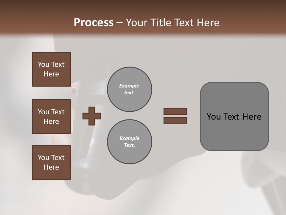 Black Police Gunman PowerPoint Template