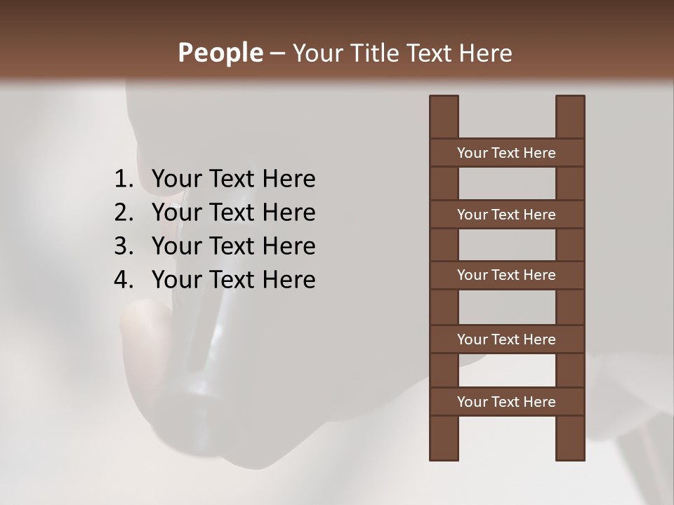 Black Police Gunman PowerPoint Template