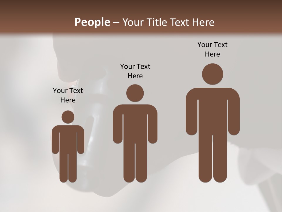 Black Police Gunman PowerPoint Template