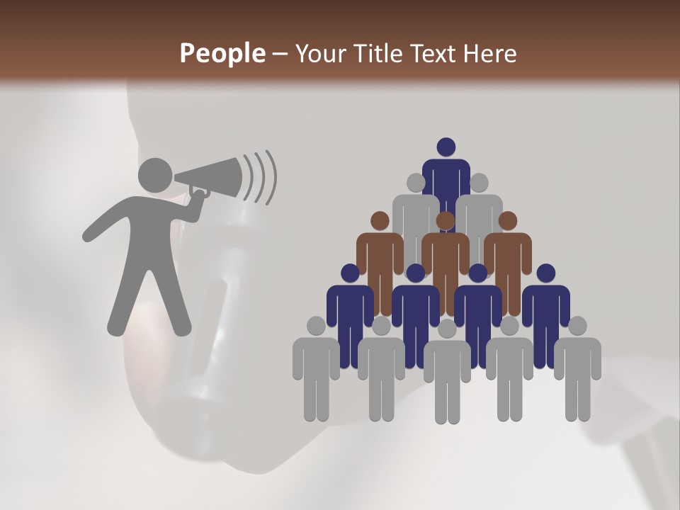 Black Police Gunman PowerPoint Template