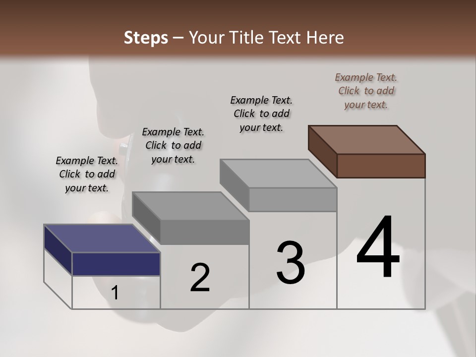 Black Police Gunman PowerPoint Template