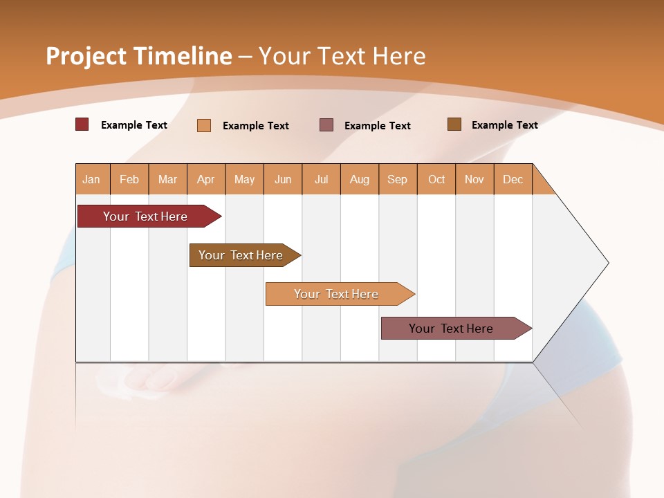 A Woman In A Blue Bikini With Her Hand On Her Hip PowerPoint Template