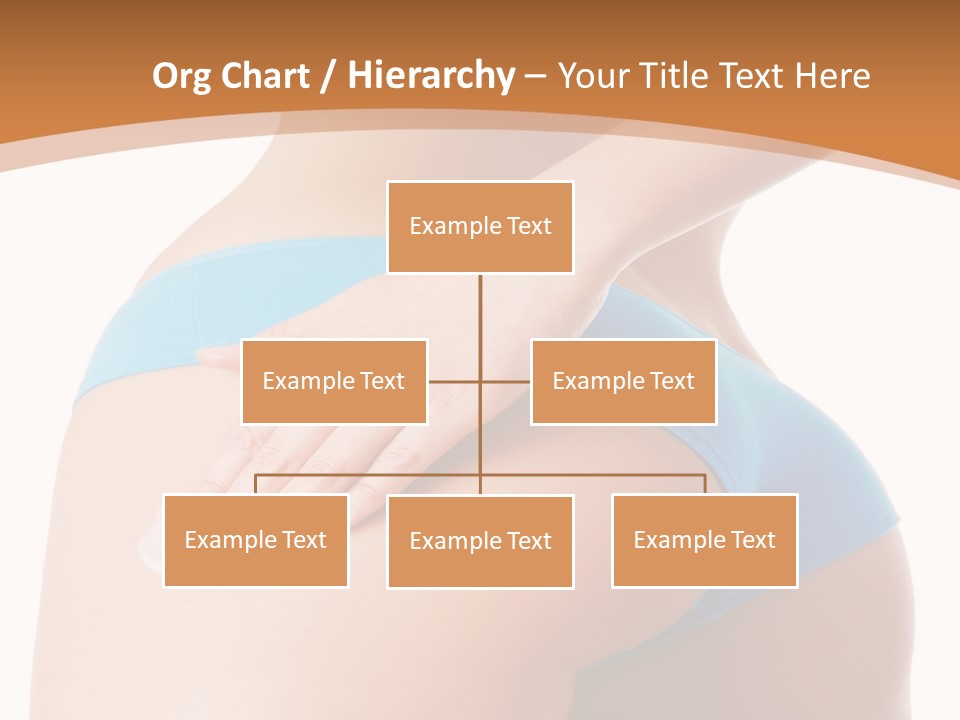 A Woman In A Blue Bikini With Her Hand On Her Hip PowerPoint Template