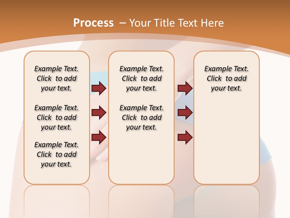 A Woman In A Blue Bikini With Her Hand On Her Hip PowerPoint Template