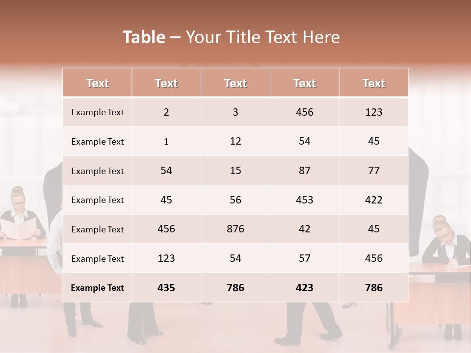 A Man In A Suit And Tie Standing In Front Of A Group Of People PowerPoint Template