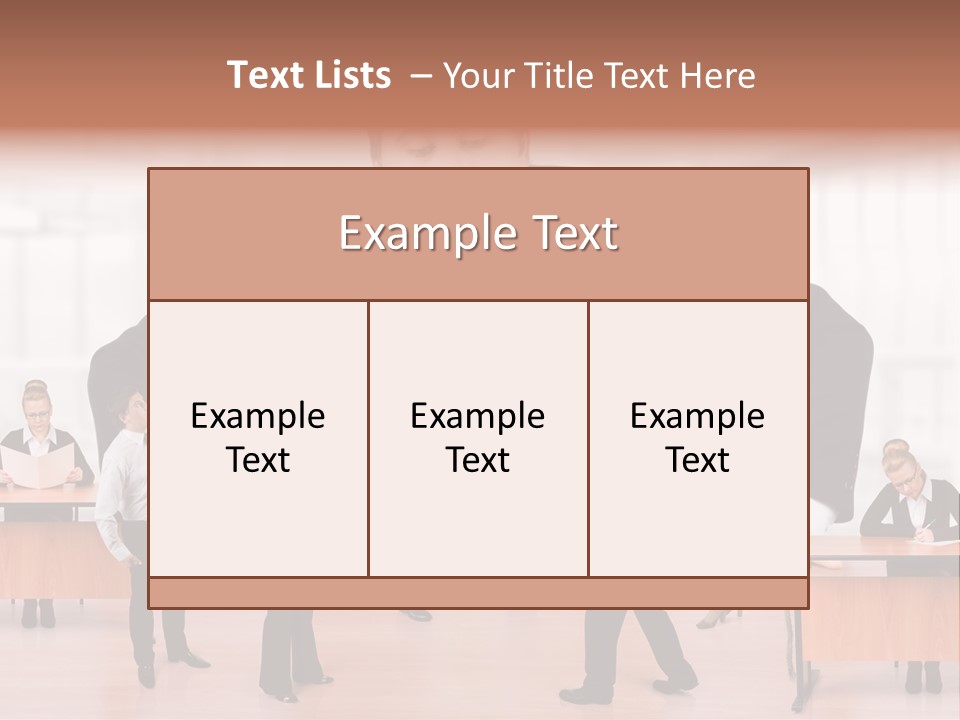 A Man In A Suit And Tie Standing In Front Of A Group Of People PowerPoint Template