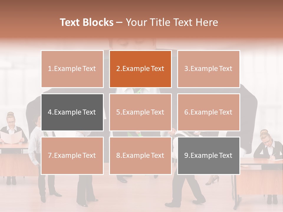 A Man In A Suit And Tie Standing In Front Of A Group Of People PowerPoint Template