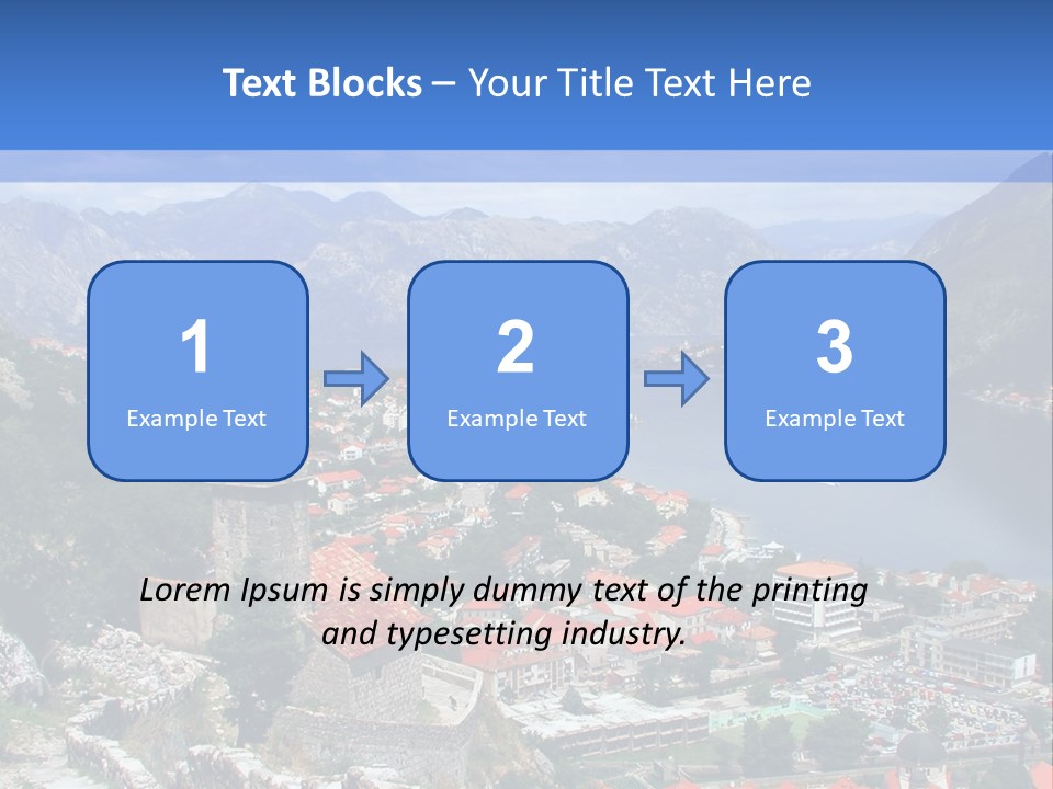 Column Cure Alignment PowerPoint Template