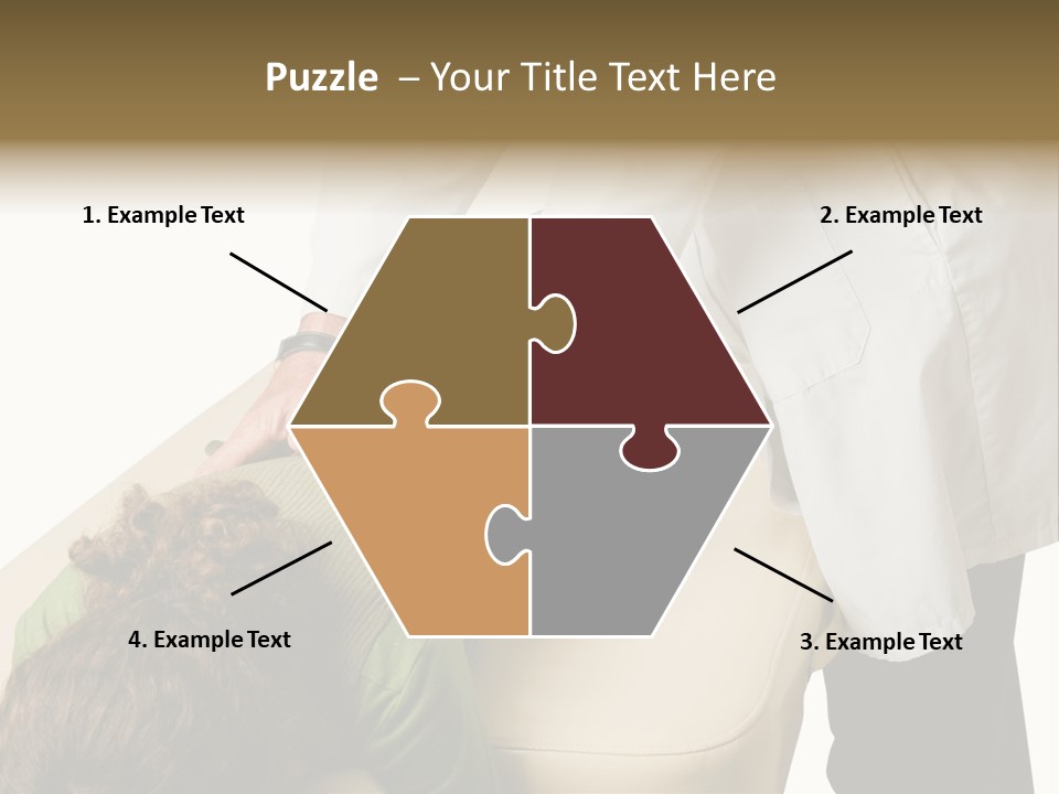 A Person Getting A Back Massage From A Doctor PowerPoint Template