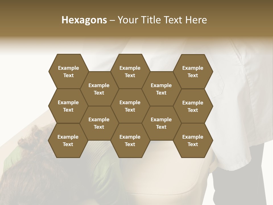 A Person Getting A Back Massage From A Doctor PowerPoint Template