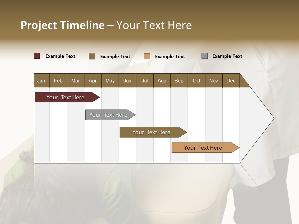 A Person Getting A Back Massage From A Doctor PowerPoint Template