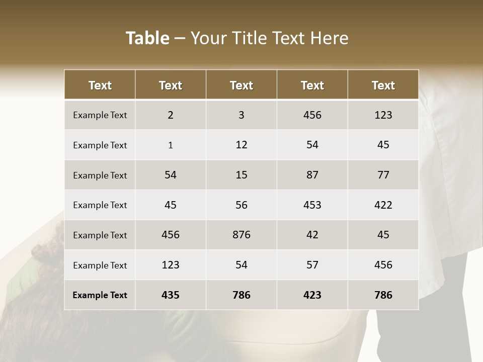 A Person Getting A Back Massage From A Doctor PowerPoint Template