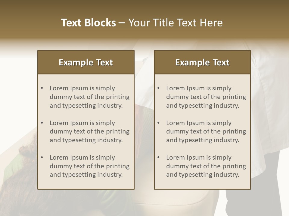 A Person Getting A Back Massage From A Doctor PowerPoint Template