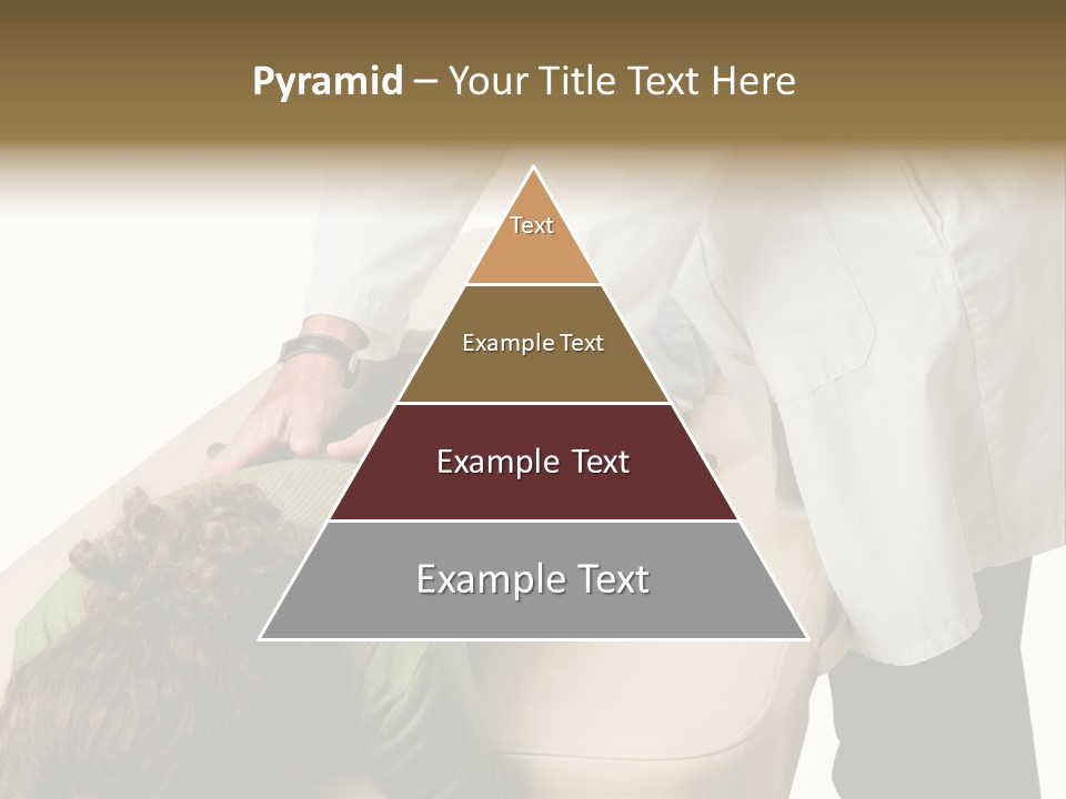 A Person Getting A Back Massage From A Doctor PowerPoint Template