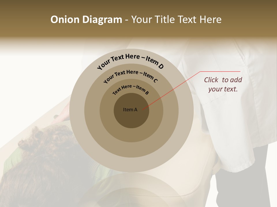 A Person Getting A Back Massage From A Doctor PowerPoint Template