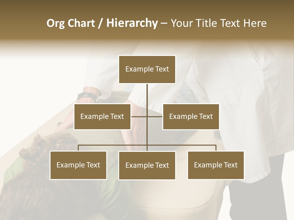 A Person Getting A Back Massage From A Doctor PowerPoint Template