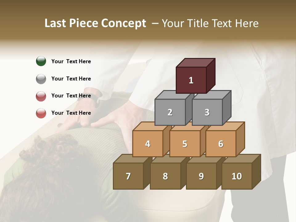 A Person Getting A Back Massage From A Doctor PowerPoint Template