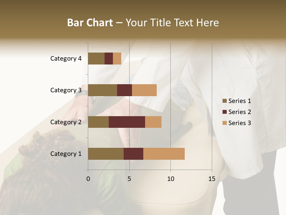 A Person Getting A Back Massage From A Doctor PowerPoint Template