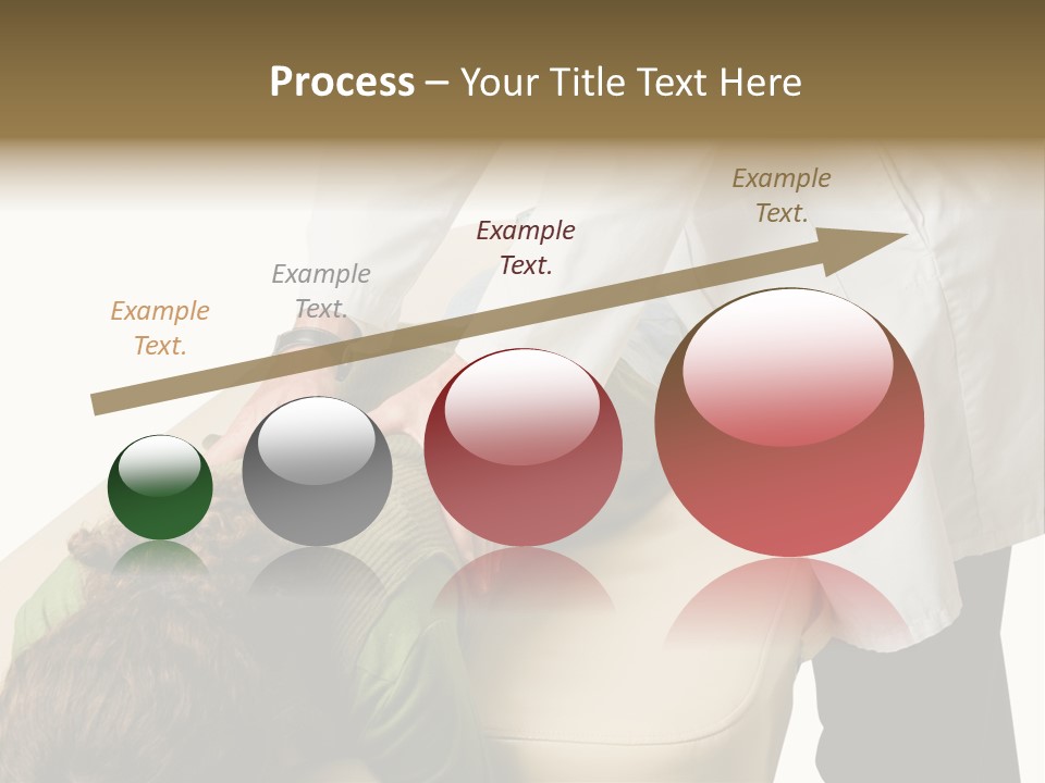 A Person Getting A Back Massage From A Doctor PowerPoint Template